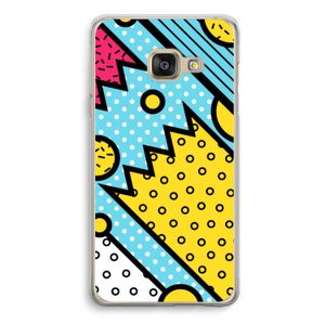Pop Art #1: Samsung A3 (2017) Transparant Hoesje