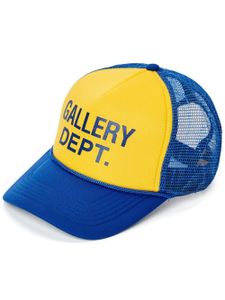 GALLERY DEPT. casquette à logo imprimé - Bleu