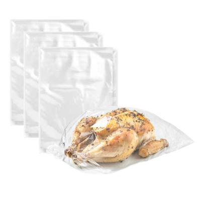 Kinvara Ovenzakken - 72x stuks - kunststof - transparant - 38 x 26,5 cm