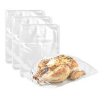 Kinvara Ovenzakken - 72x stuks - kunststof - transparant - 38 x 26,5 cm