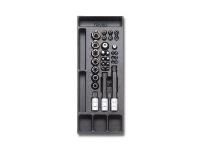 Beta T112 Harde voorgevormde inzetbakken met assortiment gereedschap - 024240112