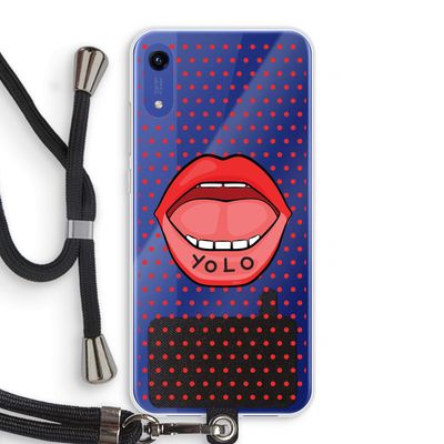 Yolo Denise: Honor Play 8A Transparant Hoesje met koord
