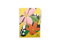 MOYU Uitwisbaar notitieboek - hardcover a4 - flower vibes