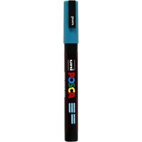 Uni-Posca Posca marker, afm pc-3m, lijndikte 0,9-1,3 mm, fijn, emerald green, 1 stuk