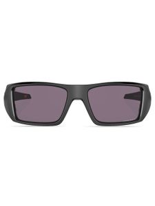 Oakley lunettes de soleil Heliostat à monture rectangulaire - Noir