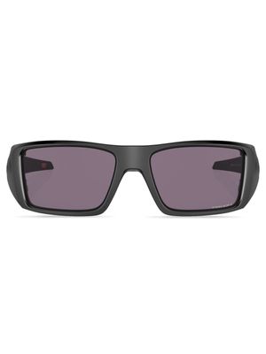Oakley lunettes de soleil Heliostat à monture rectangulaire - Noir