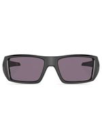 Oakley lunettes de soleil Heliostat à monture rectangulaire - Noir