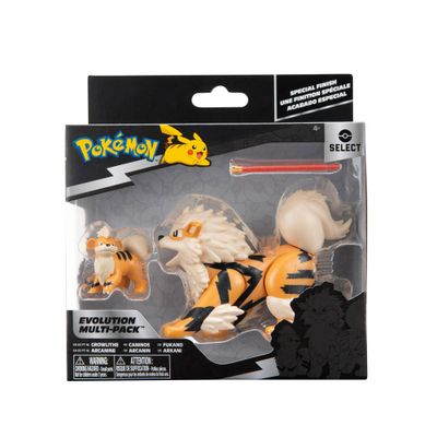 Pokémon Evolution set Growlithe + Arcanine