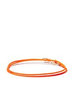 LUIS MORAIS bracelet en cordes à breloque or 14ct - Orange LUIS MORAIS bracelet en cordes à breloque or 14ct - Orange