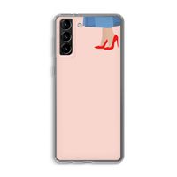 High heels: Samsung Galaxy S21 Plus Transparant Hoesje