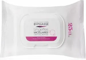BYPHASSE Make-Up Remover Wipes Micellar Solution - 25 stuks