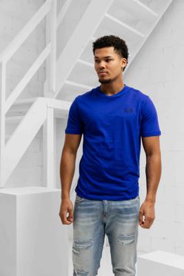 EA7 Emporio Armani 8NPT25 T-Shirt Heren Blauw - Maat XL - Kleur: Blauw | Soccerfanshop