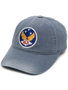 Ralph Lauren RRL casquette à patch logo - Bleu