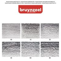 Bruynzeel 60311006 grafietpotlood Multi 6 stuk(s) - thumbnail