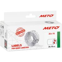 METO Prijslabels 9506167 Permanent hechtend Breedte etiket: 26 mm Hoogte etiket: 16 mm Wit 1 stuk(s) METO Prijslabels 9506167 Permanent hechtend Breedte etiket: 26 mm Hoogte etiket: 16 mm Wit 1 stuk(s)