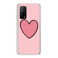 Hartje: Xiaomi Mi 10T 5G Transparant Hoesje