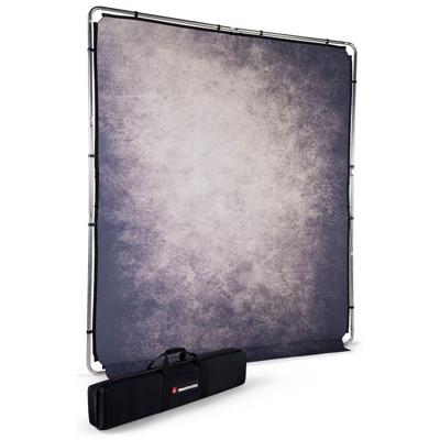 Manfrotto EzyFrame vintage achtergrond 2x2,3m rook