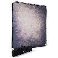 Manfrotto EzyFrame vintage achtergrond 2x2,3m rook Manfrotto EzyFrame vintage achtergrond 2x2,3m rook