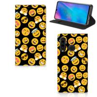 Huawei P30 Lite New Edition | Hoesje met Magneet | Emoji