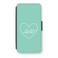 Best heart pastel: iPhone 8 Flip Hoesje