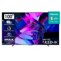 Hisense U7KQ 100U7KQ tv 2,54 m (100") 4K Ultra HD Smart TV Wifi Zwart 500 cd/m² - thumbnail