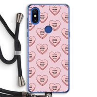 Chicks before dicks: Xiaomi Mi Mix 3 Transparant Hoesje met koord