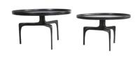 Light & Living Salontafel 'Pano' Set van 2 stuks, kleur Donker Brons