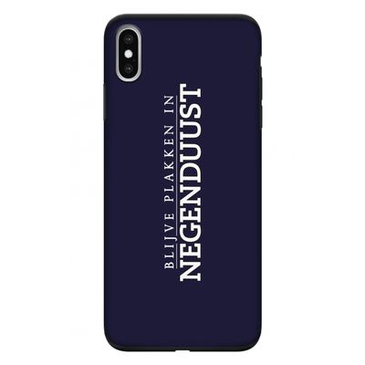 Blijve plakken in Negenduust: iPhone XS Max Tough Case