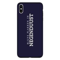 Blijve plakken in Negenduust: iPhone XS Max Tough Case
