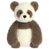 Aurora Eco Nation Pluche knuffeldier panda beer - grijs/wit - 27 cm - bosdieren thema