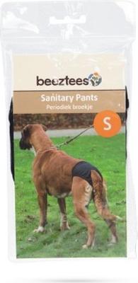 Beeztees Periodiek Broekje - Hond - Zwart - S - 38-45 cm