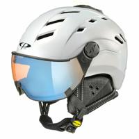 CP Camurai skihelm wit - meekleurend & polariserend vizier - keuze uit 6 stuks!