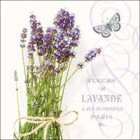 Ambiente Servetten 33x33cm Bunch Of Lavender - thumbnail