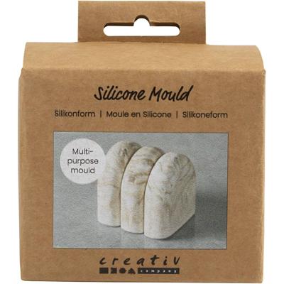 Creativ Company Siliconen vorm, bogen, h: 5 cm, b: 4 cm, d 4,5 cm, 1 stuk/ 1 doos