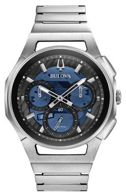 Bulova 96A205 CURV Chronograaf herenhorloge 44 mm