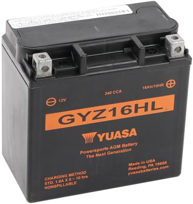 YUASA Battery gyz16hl agm