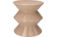 Bijzettafel 31x36cm Zand Shiny