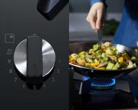 Gas-inductiekookplaat ELECTROLUX KDI641723K 800 Mixed 60 cm Zwart