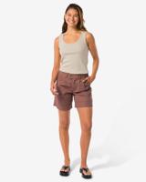 HEMA Dames Korte Broek Ivy Middenbruin (middenbruin)
