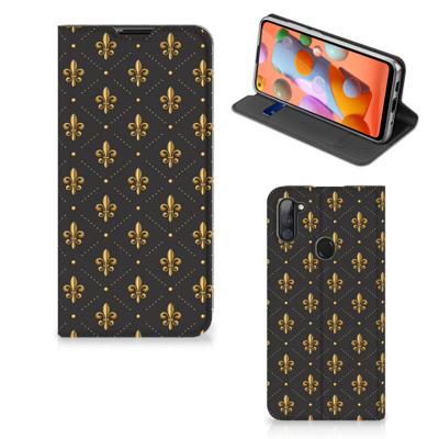 Samsung Galaxy M11 | A11 | Hoesje met Magneet | Franse Lelie