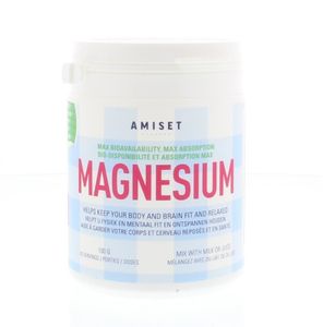 Amiset Magnesium lactaat 100% puur (100 gr)