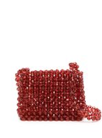 0711 Ani beaded shoulder bag - Rouge