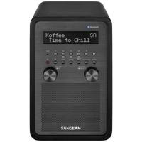 Sangean DDR-60 Radio DAB+, DAB, VHF (FM) AUX, Bluetooth, NFC Incl. afstandsbediening, Wekfunctie Zwart - thumbnail