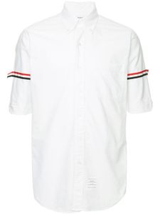 Thom Browne chemise à bandes rayées - Blanc