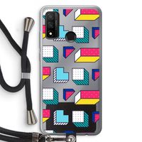 8-bit N°7: Huawei P Smart (2020) Transparant Hoesje met koord
