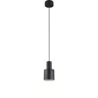 Moderne LED Hanglamp E27 - Mat Zwart Metaal - Verstelbare Hoogte