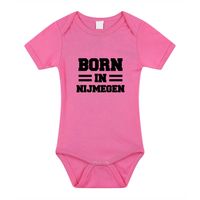 Born in Nijmegen cadeau baby rompertje roze meisjes