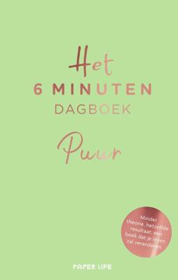 Het 6 minuten dagboek Puur (Hardback)