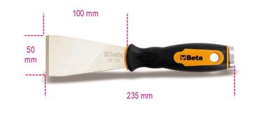 Beta Gebogen schraapmes 1479RB/3 - 014790310