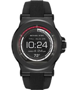 Horlogeband Michael Kors MKT5011 Rubber Zwart 13mm